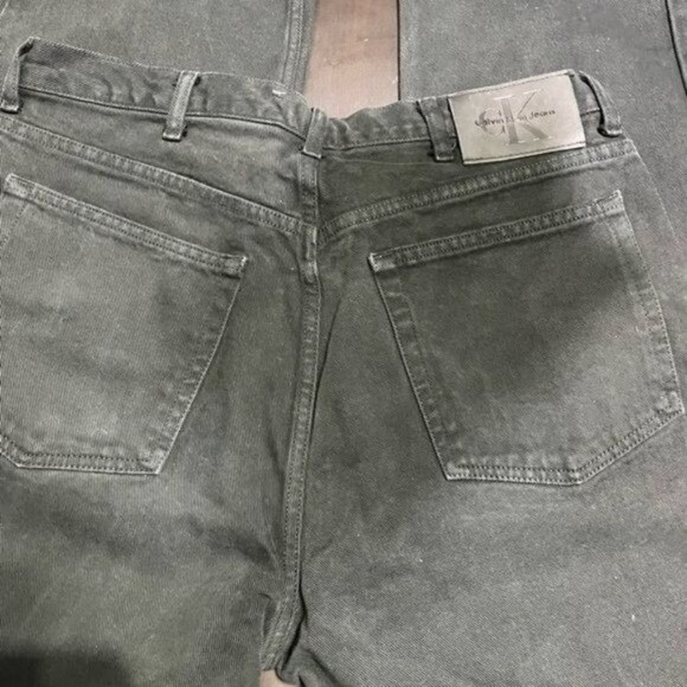Calvin Klein Jeans Mens Black Denim Jeans‎ Pants Casual Everyday Wear